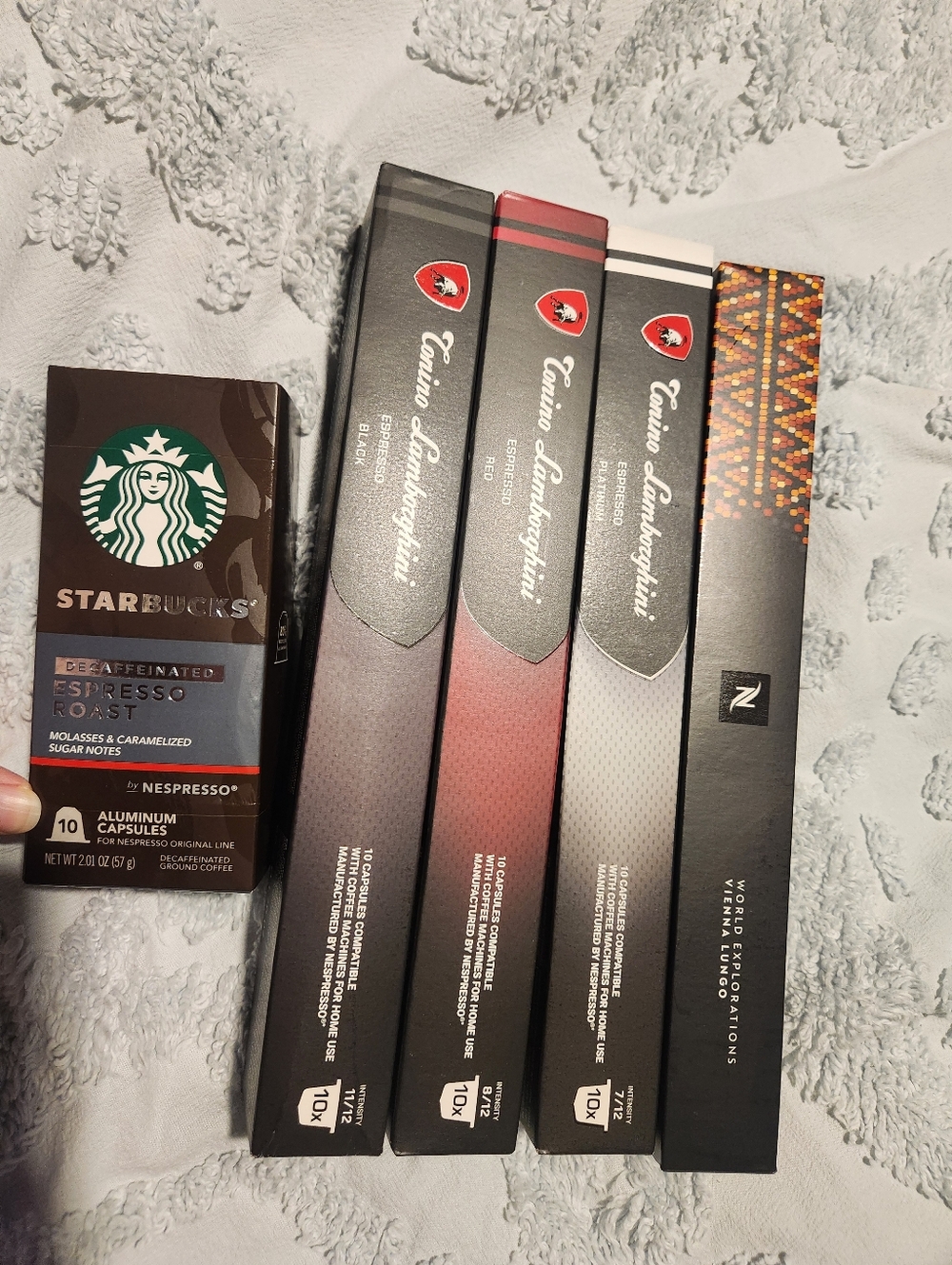 Starbucks,nespresso & Tonino Lamborghini Nespresso OL Capsules
